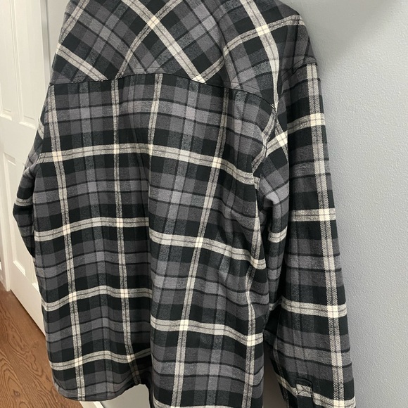 Harley-Davidson Black and Gray Checkered Shirt - Picture 4 of 7